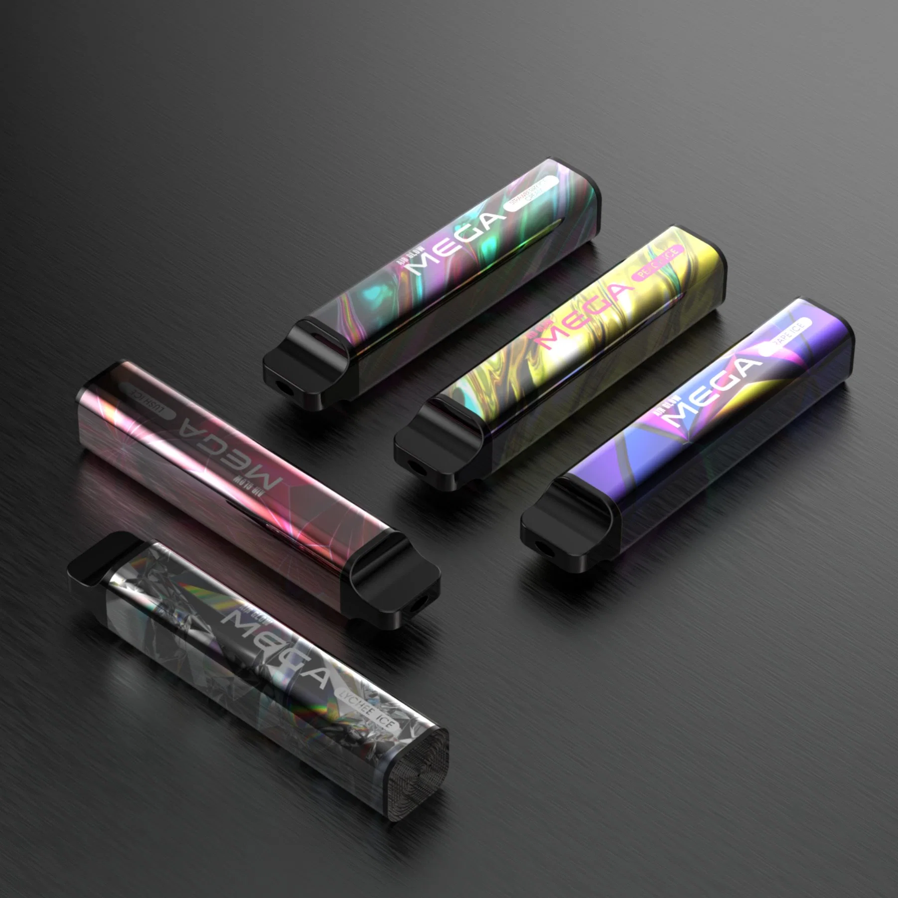 Canetas de papel para a caneta de cigarros Vape Glow Mega 2000 descartáveis e eletrónicas