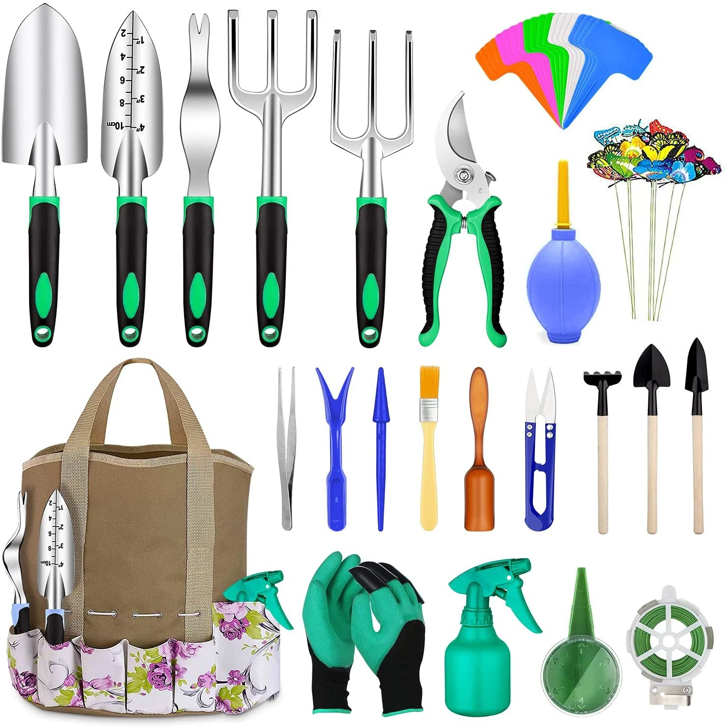 Приспособление для установки в саду пластиковые руки лопаты грабли Trowel Подарочная упаковка садоводство Tool Kit