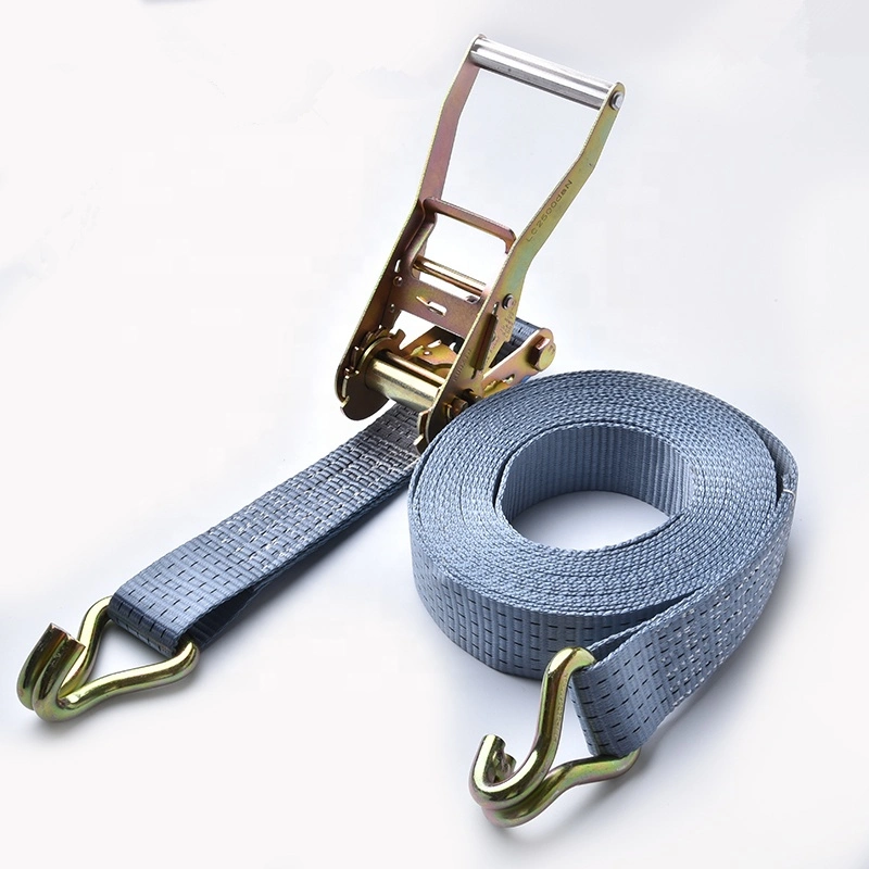 5 Ton 9m 10m Cam Buckle Cargo Lashing Straps Ratchet Tie Down with CE