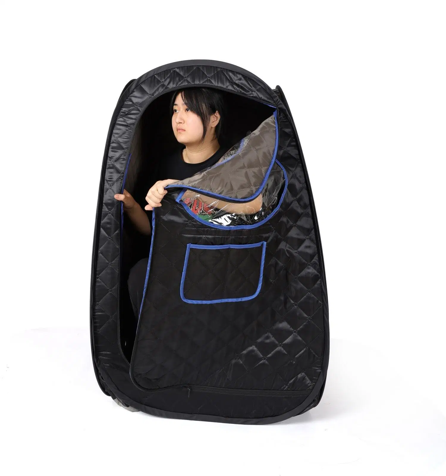 Portable Sauna SPA Tent with Newly Upgraded Large Space Quick-Folding Cabin