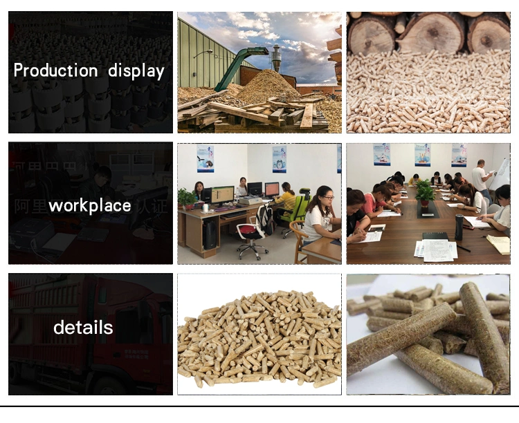 High Ignition Value Wood Pellet Burning Class A1 Wood Pellets 6mm En Pellet Plant Wood