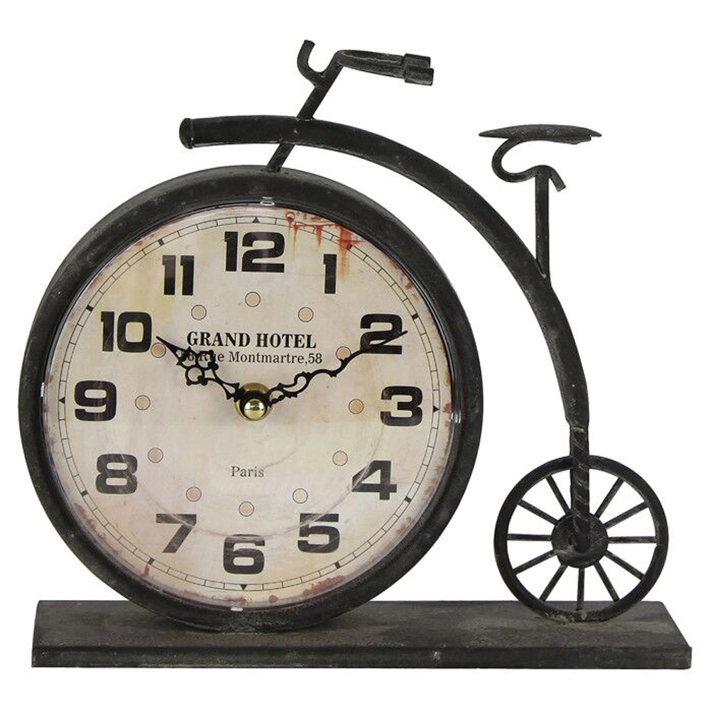 American Style Best Sale Iron Bike Clock