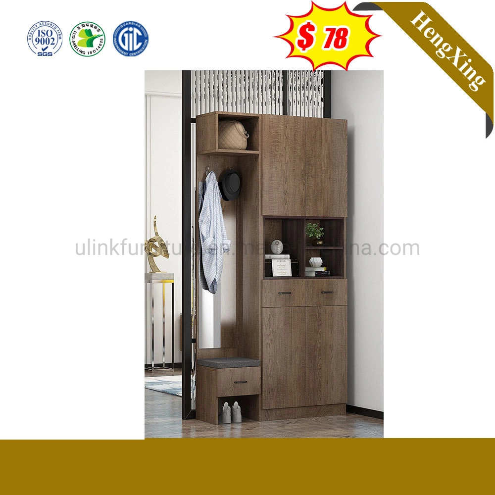 Chinese Display Melamine Wooden MFC Shoe Rotation Cabinet Home Living Room Furniture