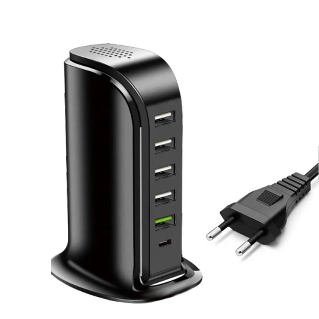 Multi-Port Fast USB Charging Station Multiple Charger Multi Plug