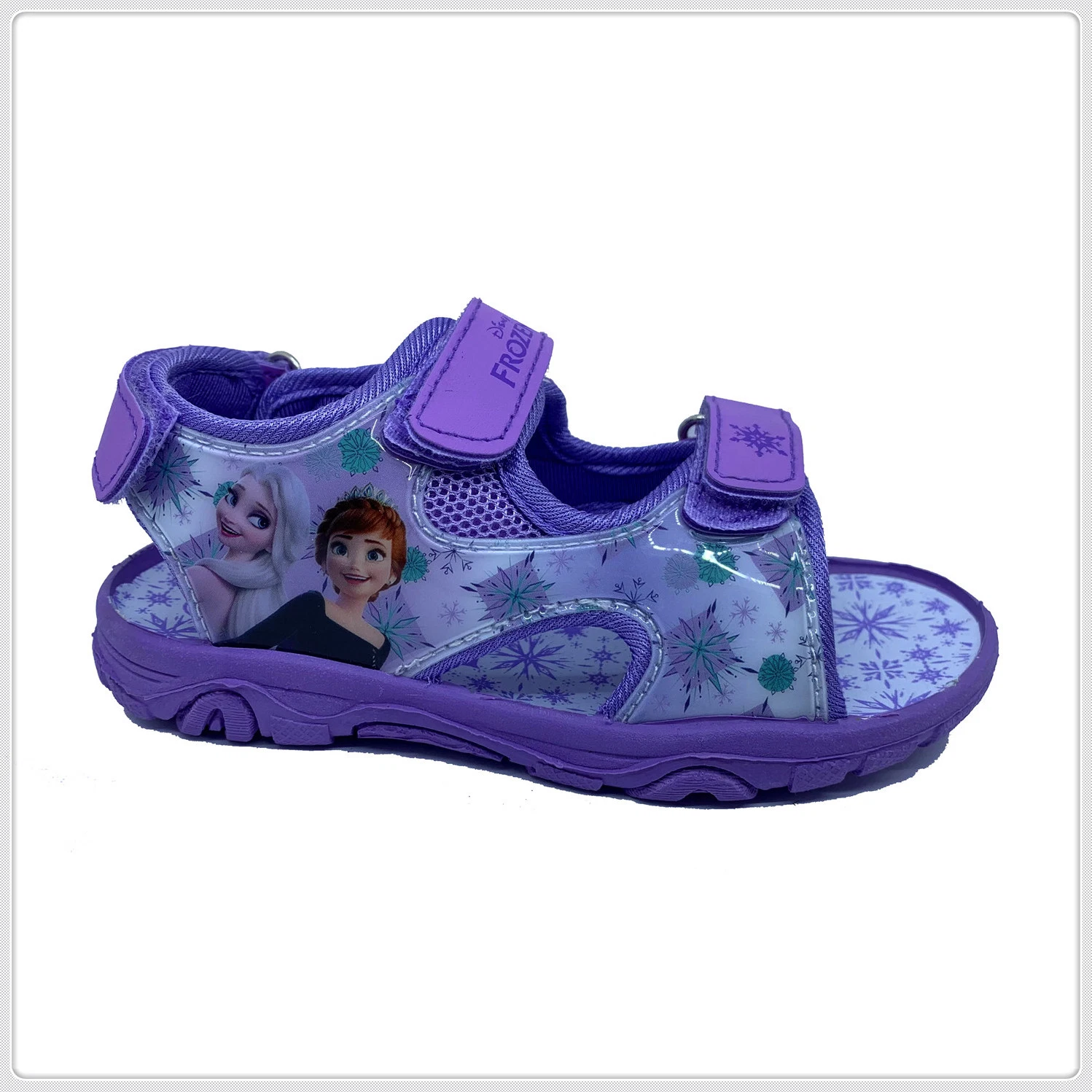 The Latest Style Purple Soft Soled Summer Beach Sandals for Children Kids