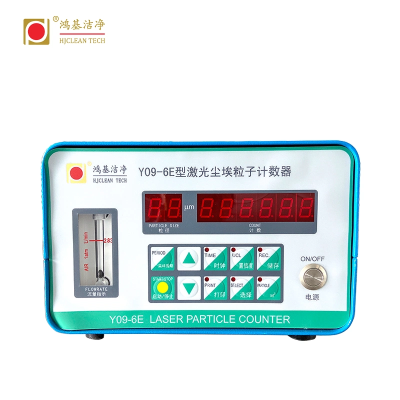 Y09-6e Luftgetragener Partikelzähler mit hoher Durchflussrate, medizinisch, chemisch, elektronisch Forschungsinstitut und Reinraum-Partikelzähler