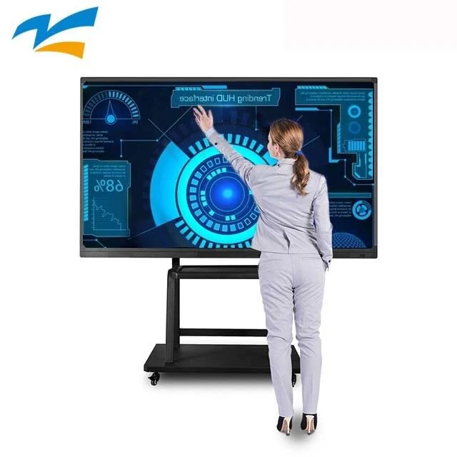 Custom 1GB 4GB 65 75 85 Inch Smart LCD Board Interactive Whiteboard for Office