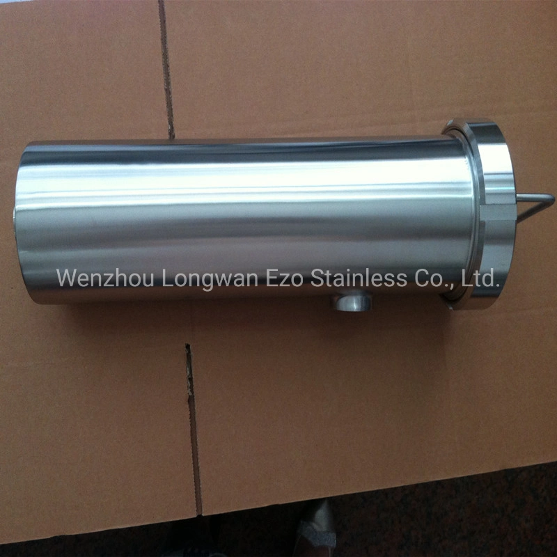 High Flow Stainless Steel Food Grade Weld Strainer with Jacket