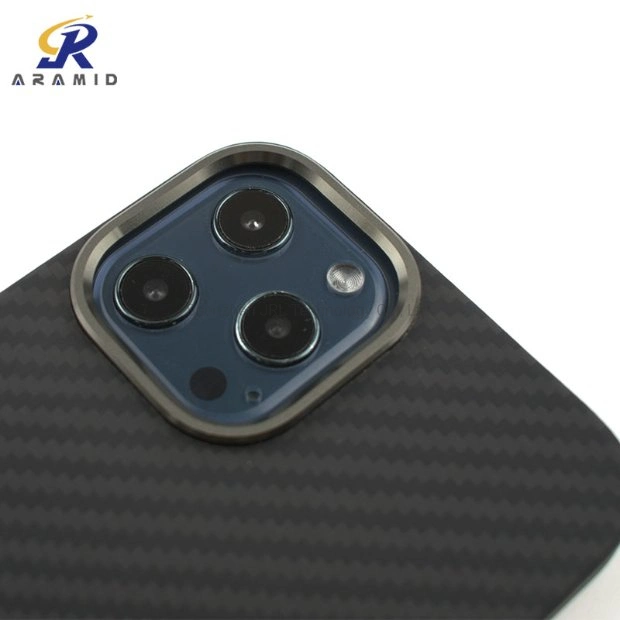 Metal Ring Protective Camera Design Aramid Fiber iPhone 14 Cases Phone Accessory Supplier