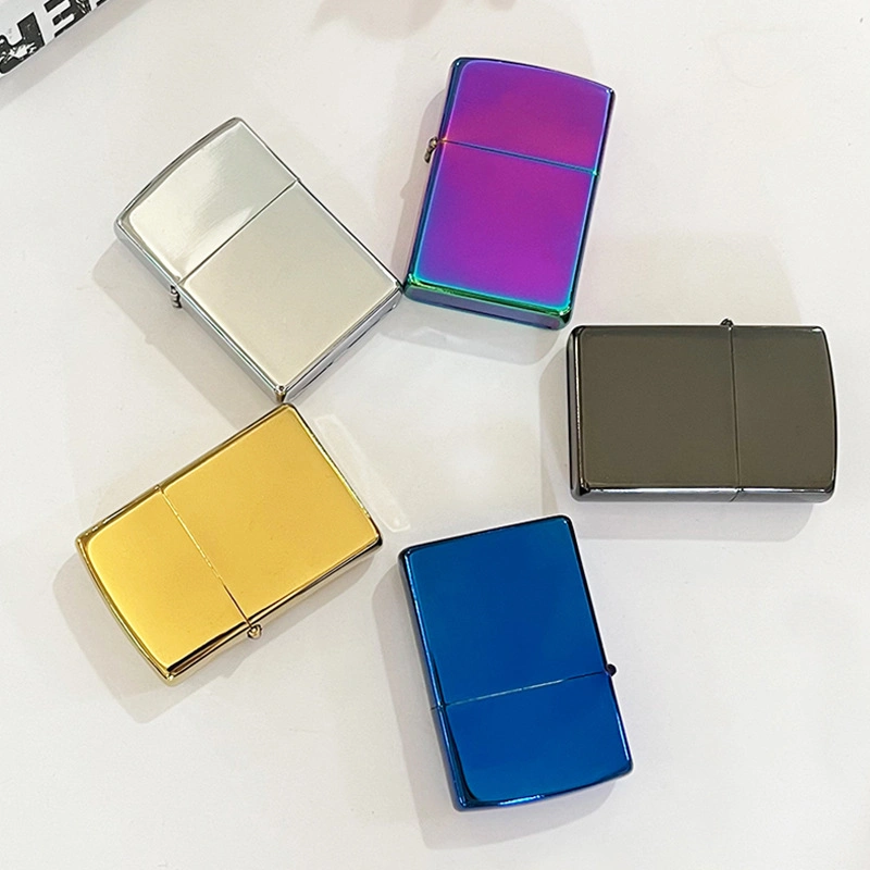 White Metal Blank Sublimation Lighter Printing Coated Blank Lighters Heat Press Printing White Lighter with Logo