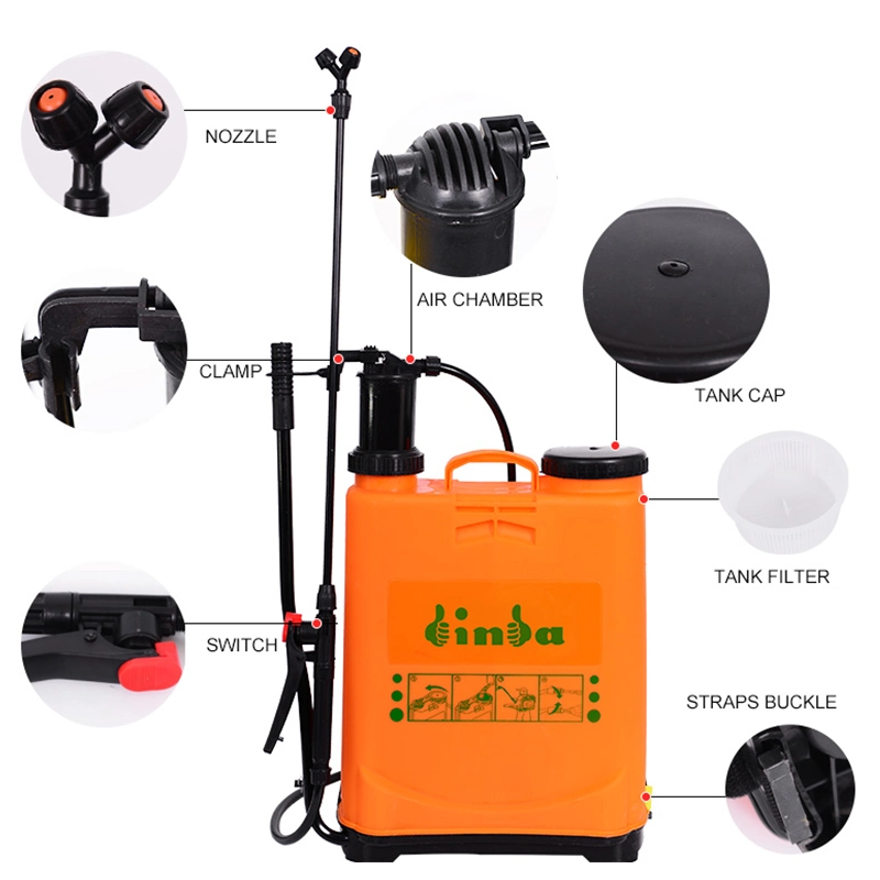 Taizhou Sprayer Manufacturer of 16L Hand Knapsack Sprayer