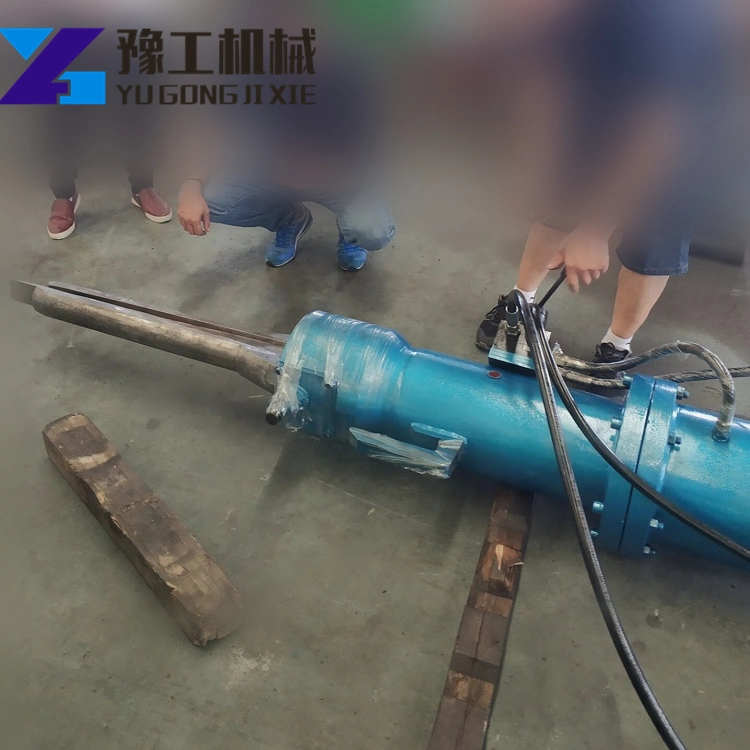 Hydraulic Granite Rock Splitting Tools with Electric Power or Diesel