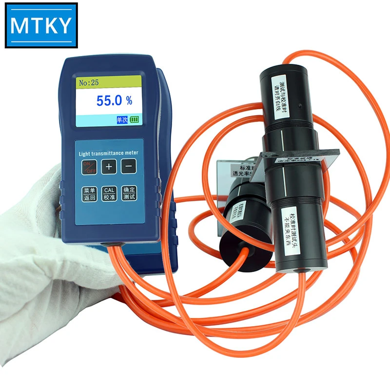 Measuring Range 0.0 to 99.9 Light Transmittance Meter Tester