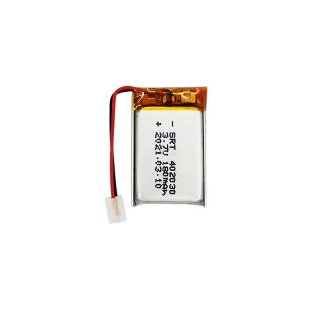 Batería de polímero de litio recargable OEM ODM Lipo Batteries180mAh 3.7V