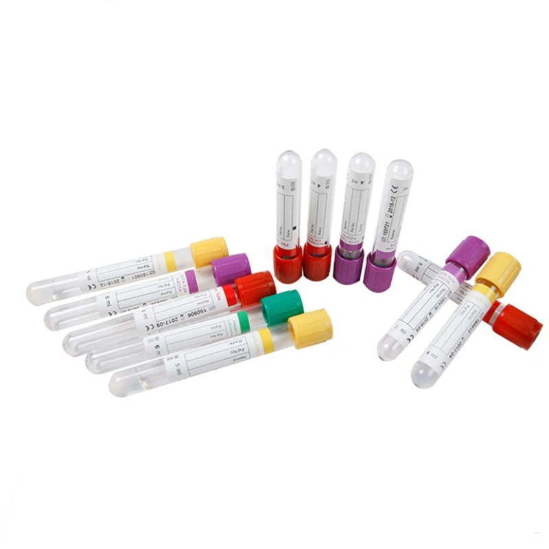 Disposable Vacuum Blood Collection Tube Vacuum Blood Tube with Ce ISO