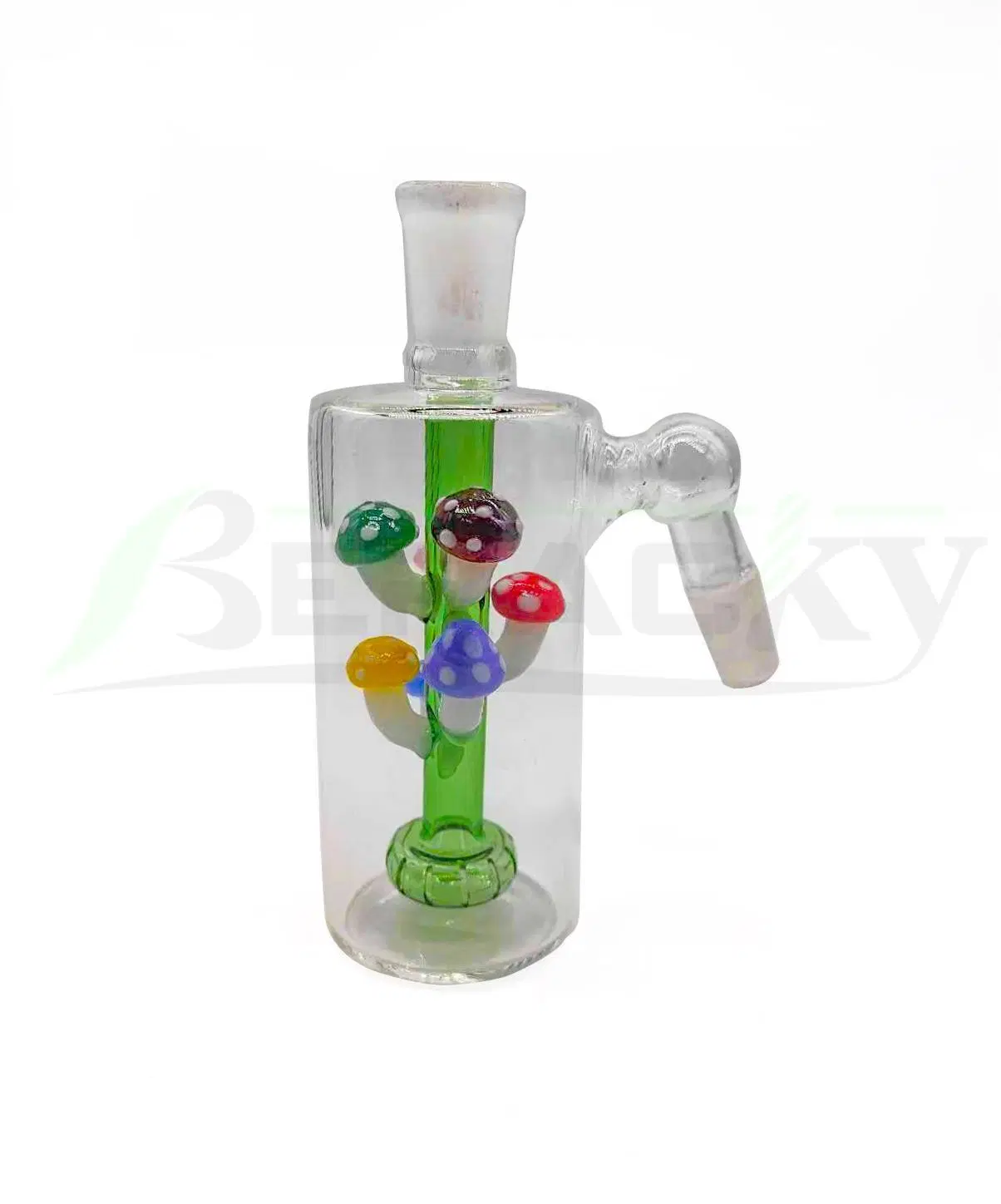 Wholesale/Supplier 4 Styles Glass Ash Catcher with Silicone Container Base Reclaim Catcher