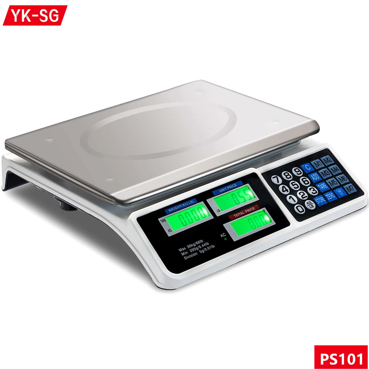 Digital Scale with Price Setting Small Weighing Balance Scale Price Computing Scale with Backlight