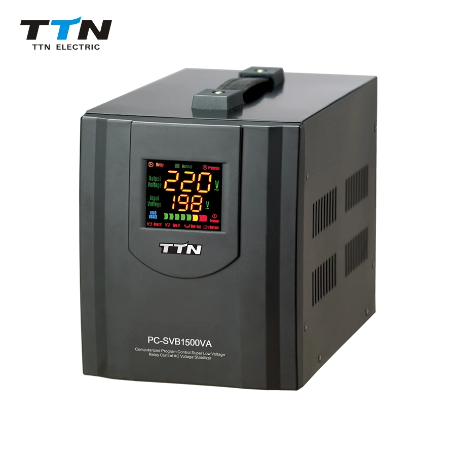 Best Selling PC-Dcr1500va AVR Servo Motor Automatic Voltage Regulator Stabilizers