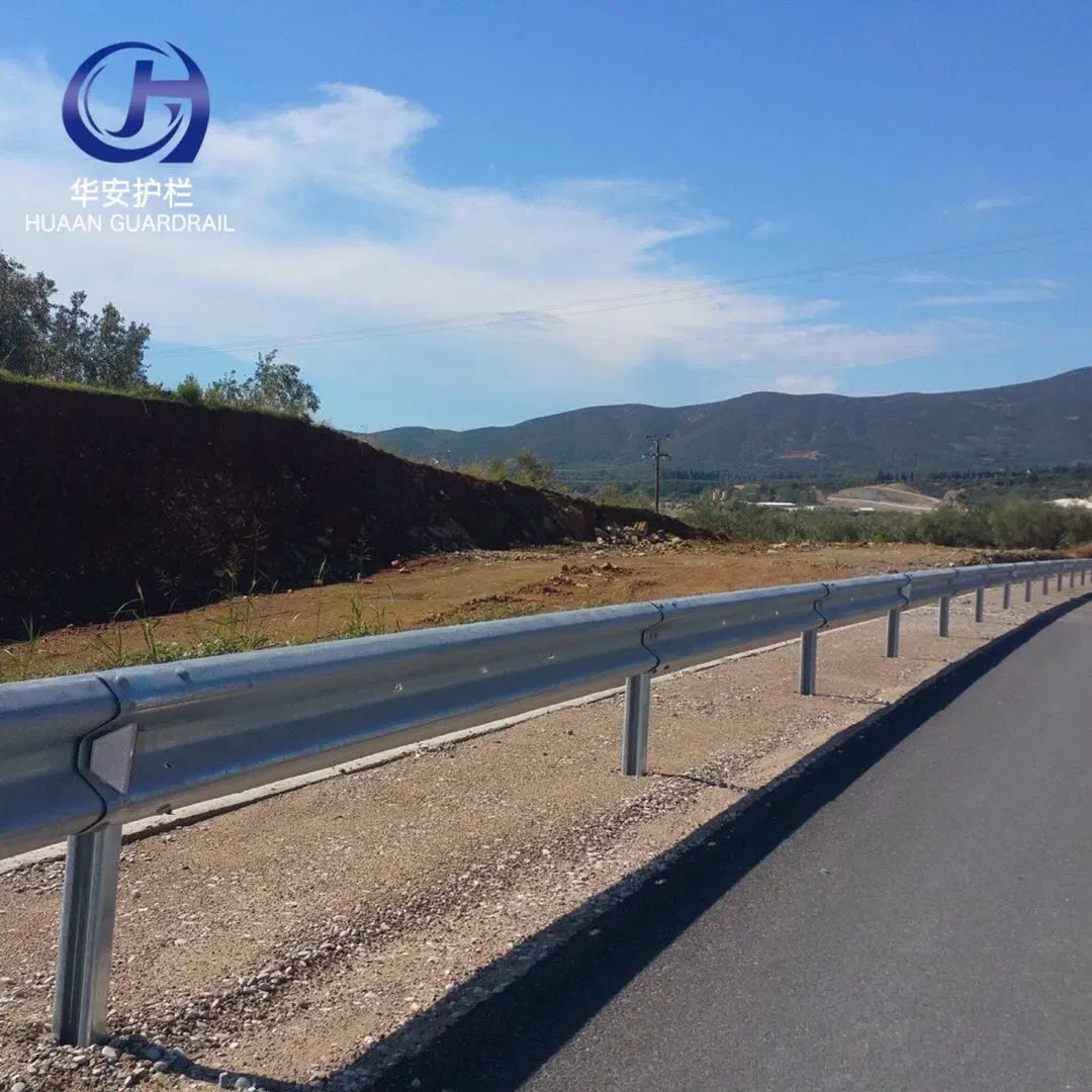 W Profile Hot DIP Galvanized Road Crash Barrier to Philippines