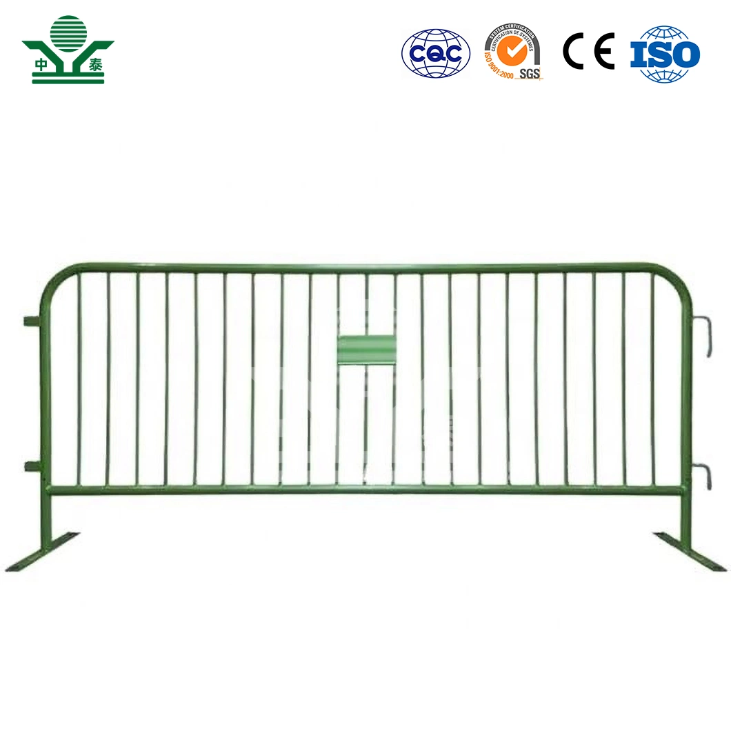 Zhongtai Removable Fencing 32 mm Od X 1.5 mm Thickness Galvanized Crowd Control Fence China Wholesale/Supplierrs 6X10 Temporary Fence Panel