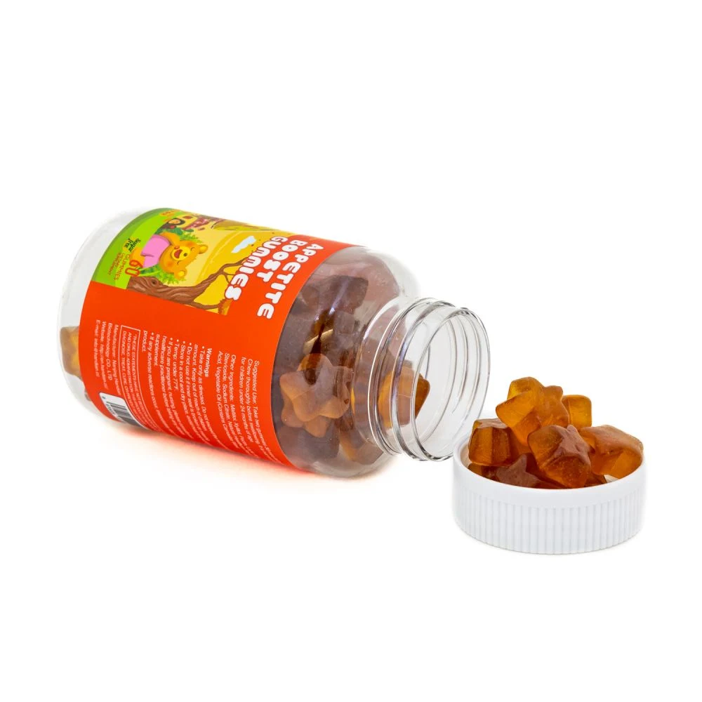 Extractos de hierbas Sin Azúcar vitaminas niños apetito Boost Gummies para apoyar el hambre, la Salud Digestiva