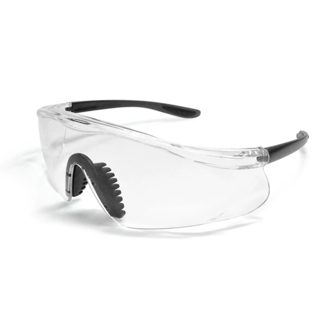 Matériau protecteur de protection pour PC personnel anti-rayures Clear protection oculaire industrielle Lunettes de protection sport