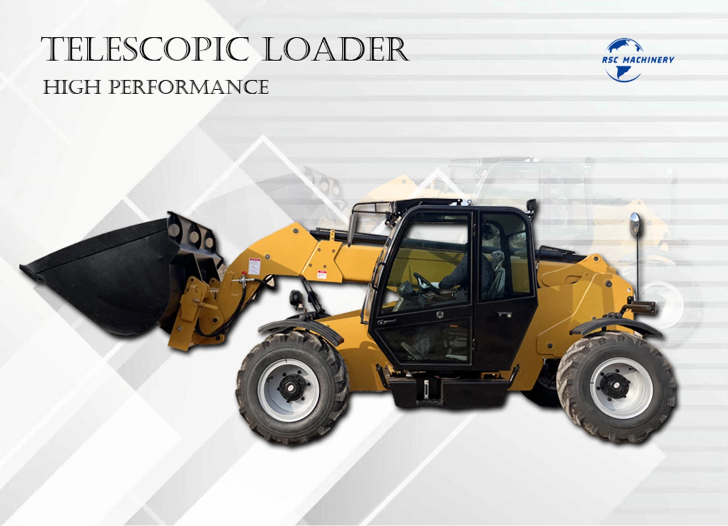 Agile and Flexible Telehandler Loaders Can Operate in off-Road Locations with Ease