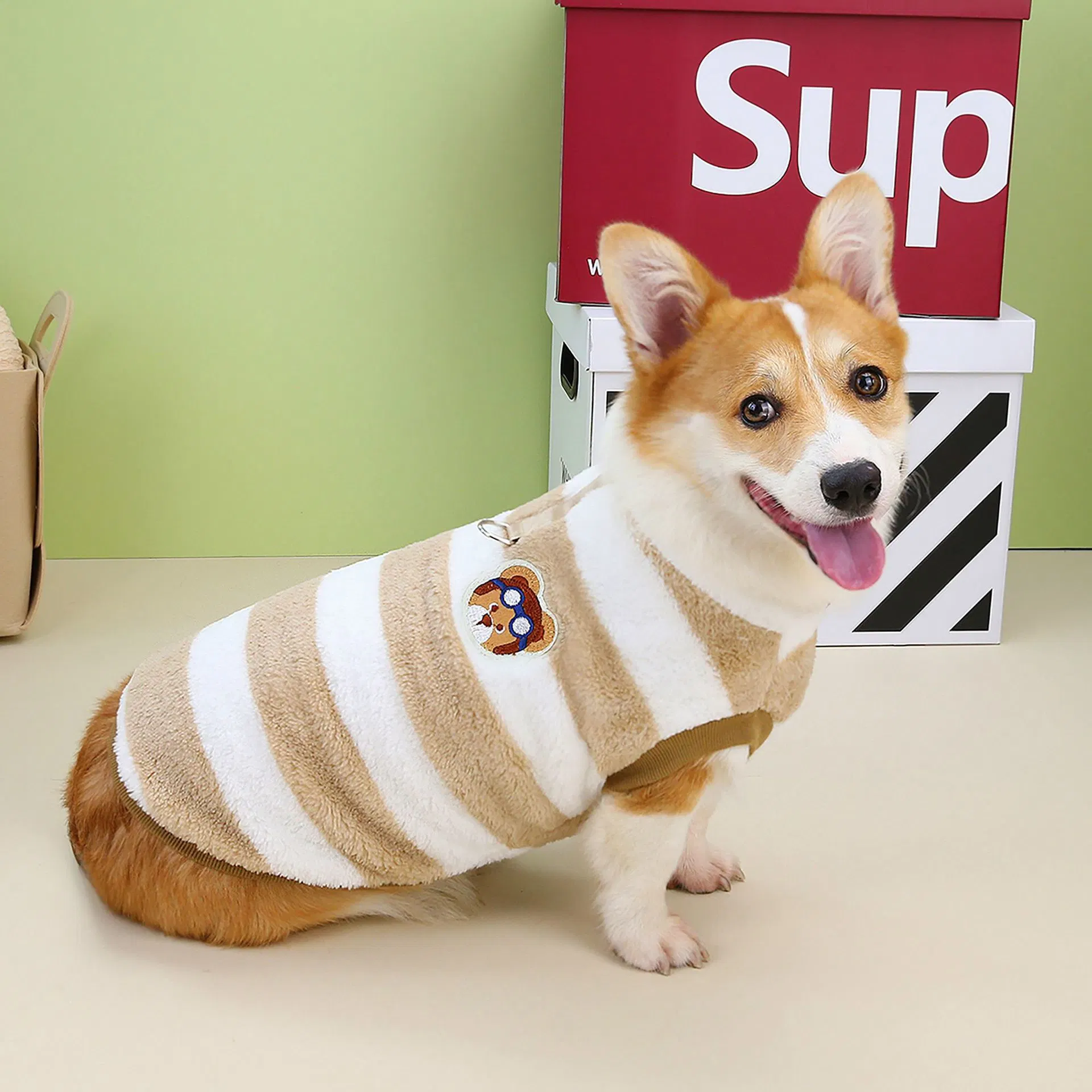 Classic Knitwear Sweater Warm Winter Pet Coat for Smal Puppy