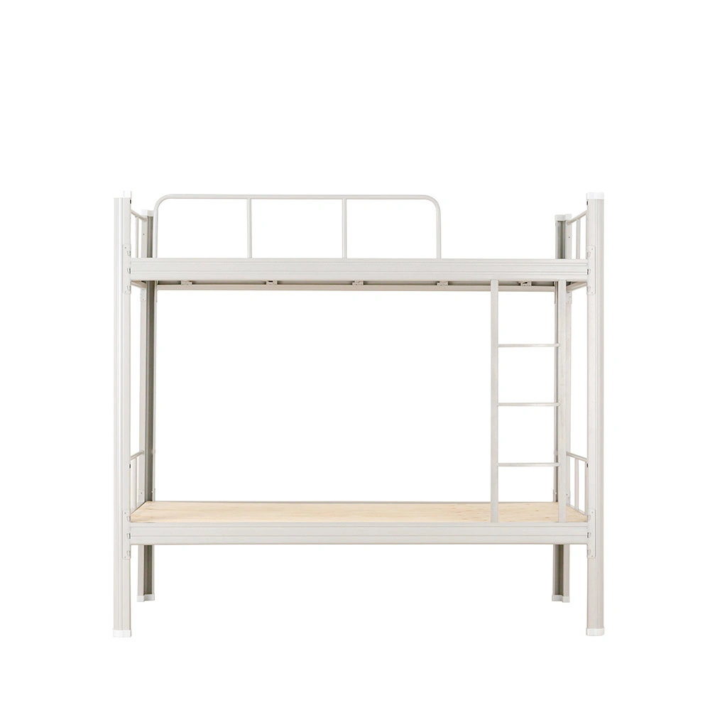 School Furniture Dormitory Metal Bunk Beds Double Deck Steel Beds with Cabinet