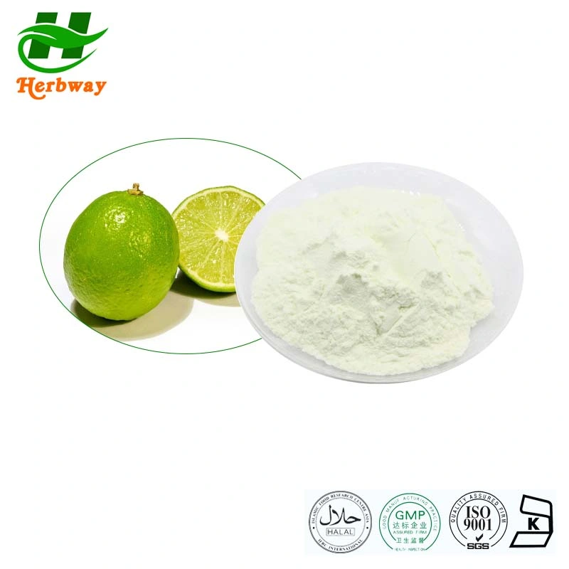 Kosher Fssc Herbway Halal certificación HACCP Lime Powder polvo jugo de limón verde