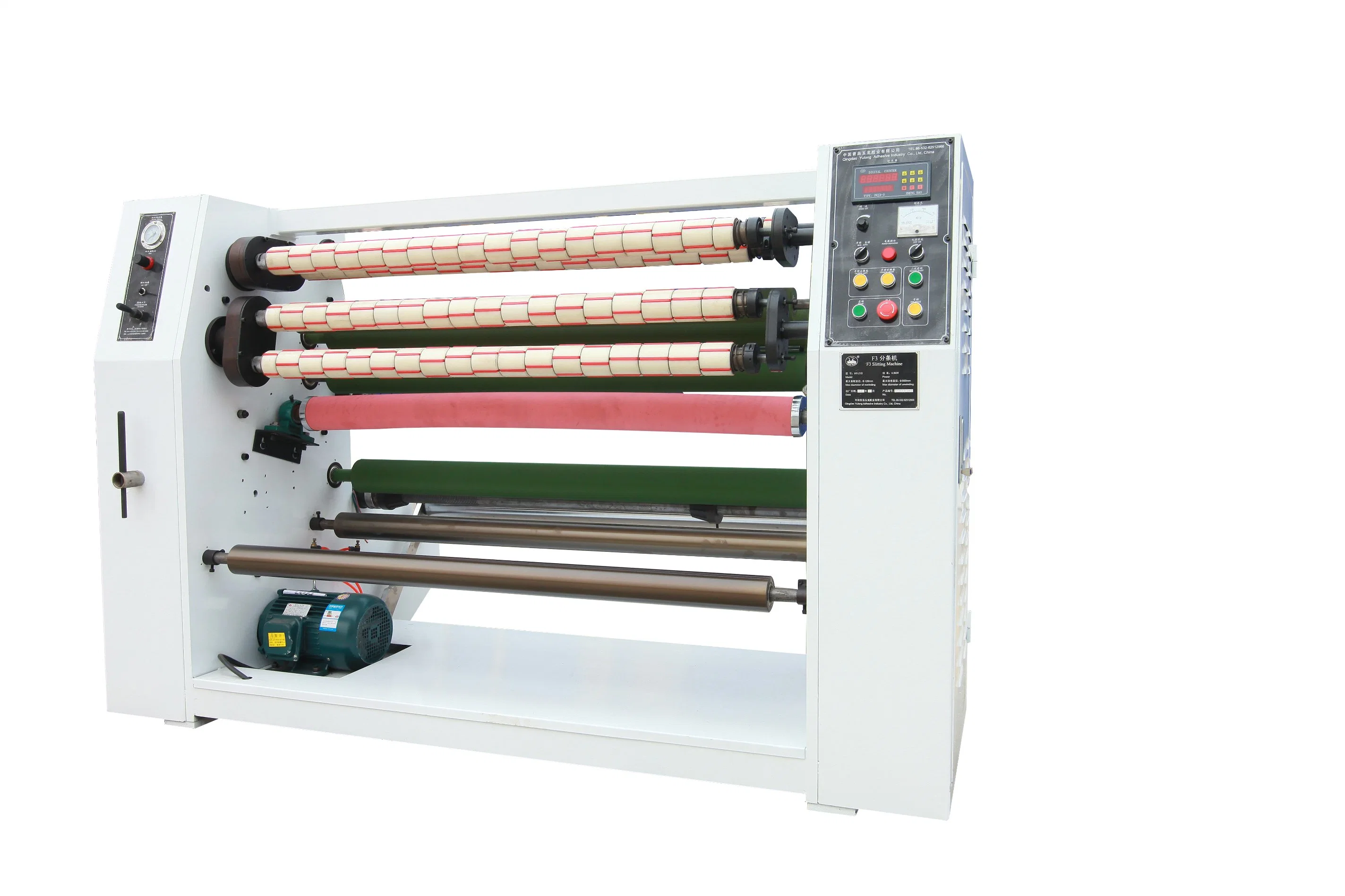 Plastic Film BOPP Tape and Paper Slitting Machine