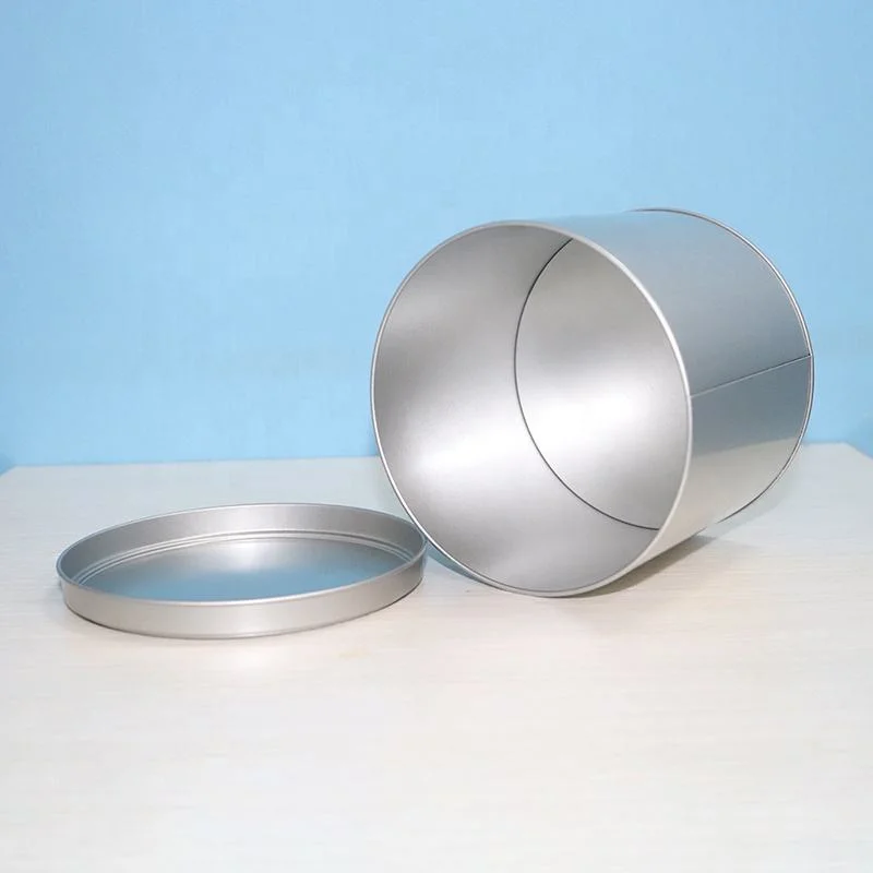 China Manufacturer Customized Hot Selling High quality/High cost performance  Cylinder Tin Can Box for Packaging