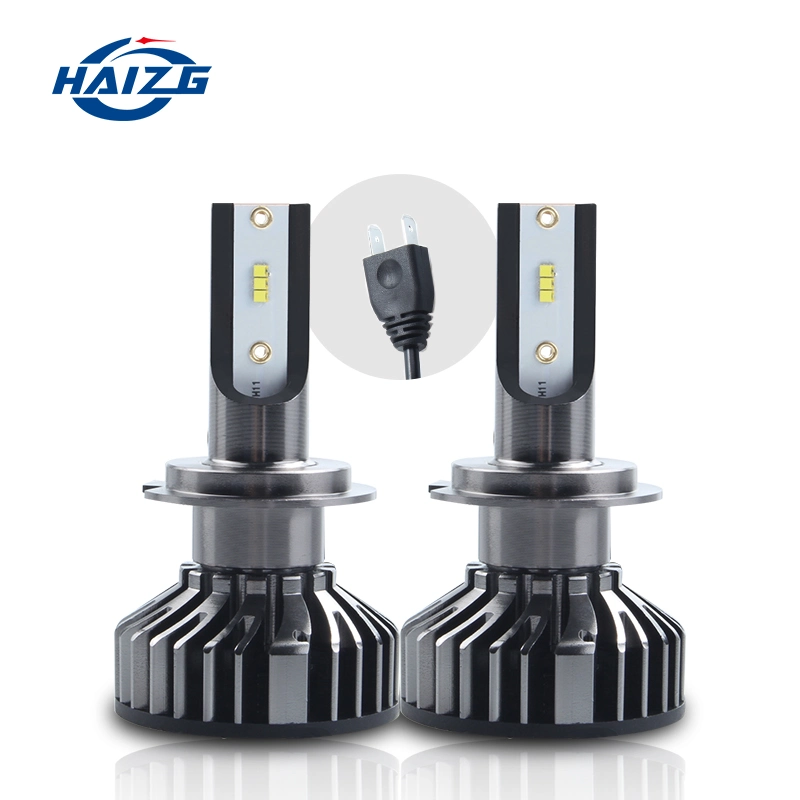 Haizg F2 Zes LED Headlight 6000K H4 H11 Unsiveral Car LED Lamp