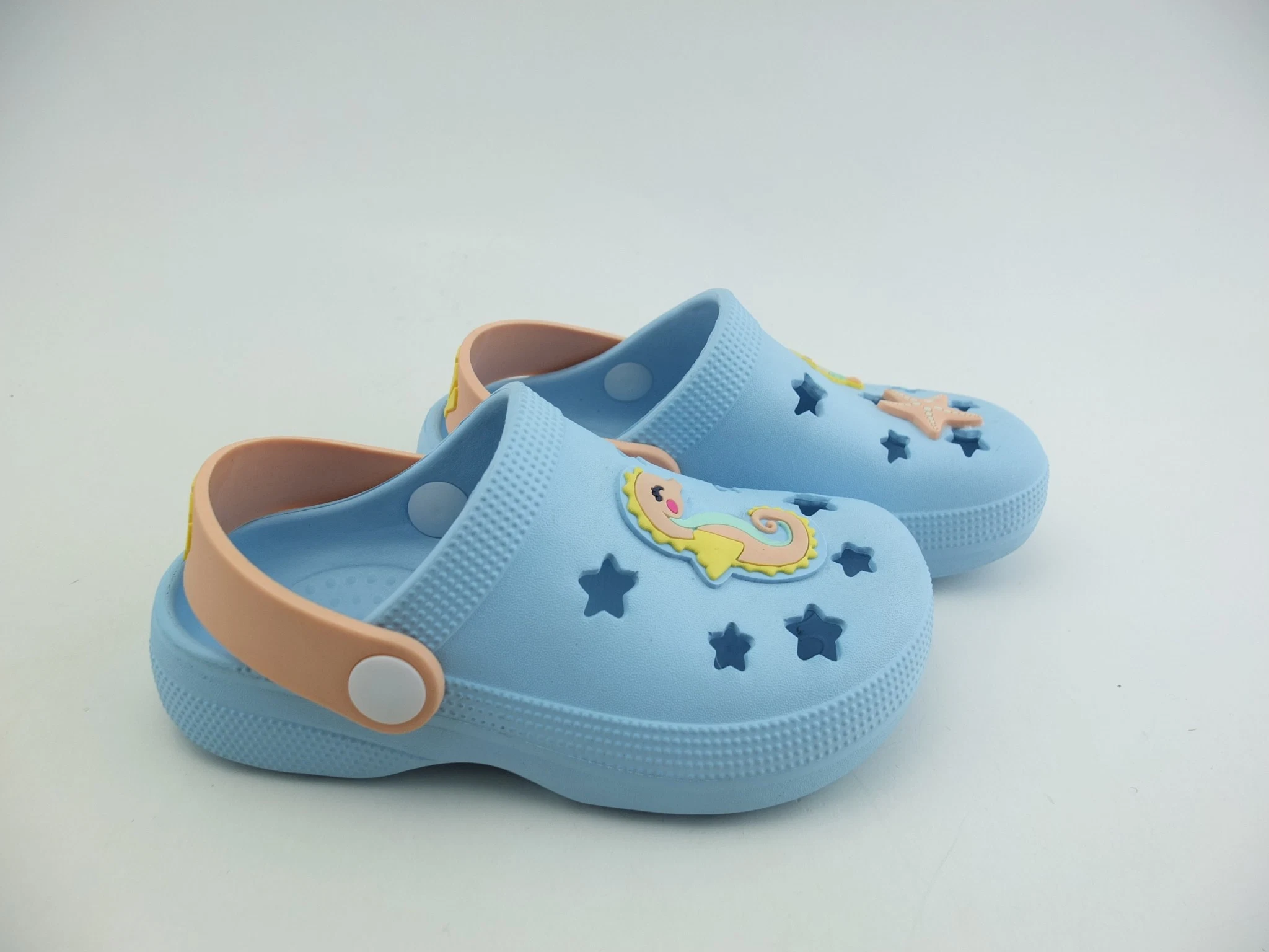 EVA Sabots/Sandales de jardin Chaussures pour enfants Mignons Chaussons Hippocampe.