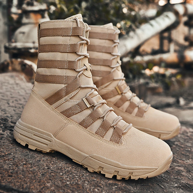 Fashion Men's Tooling Boots New Style Combat Training Boots