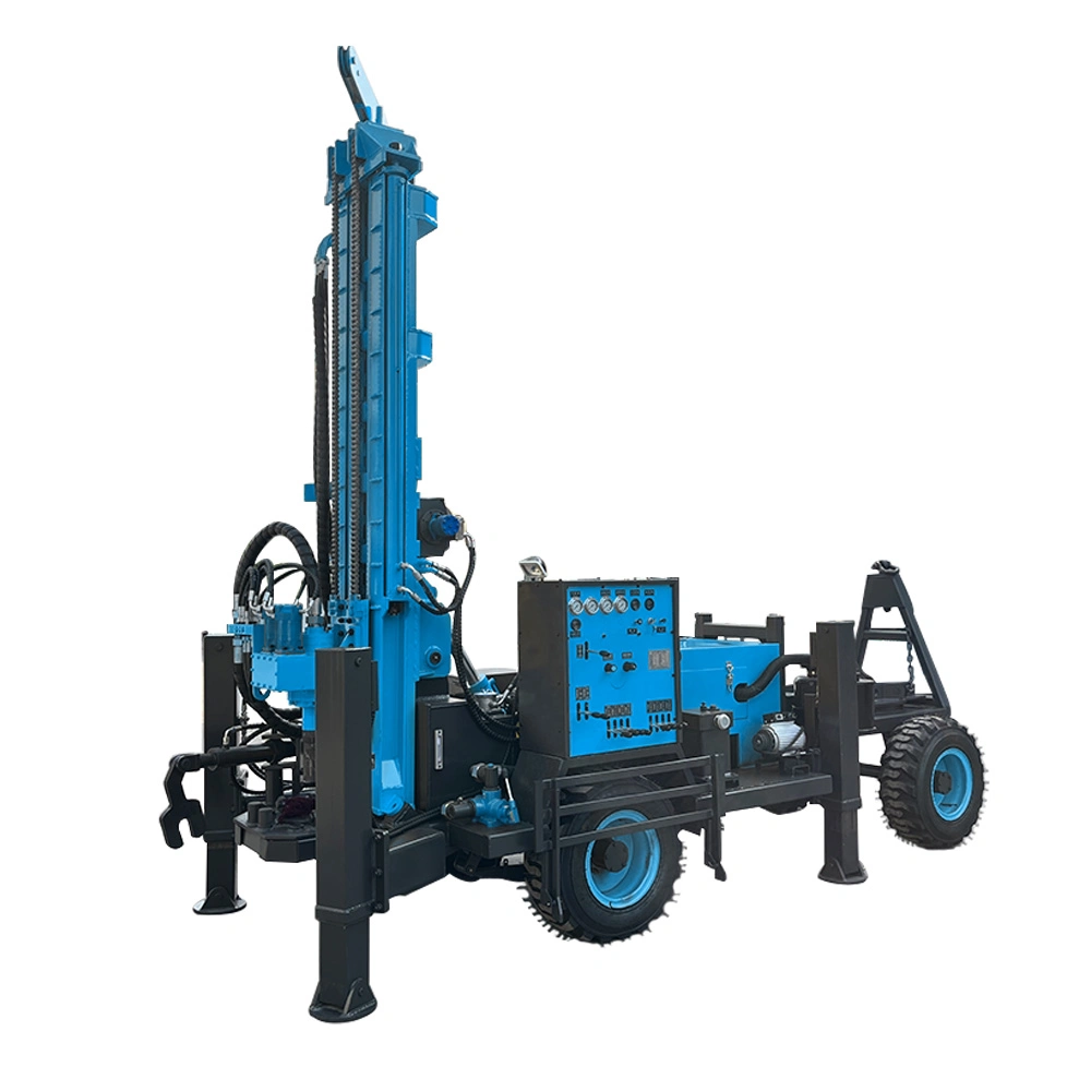 D Miningwell 200m Portable Water Well Borehole Drilling Machine Rig in China Mwl200