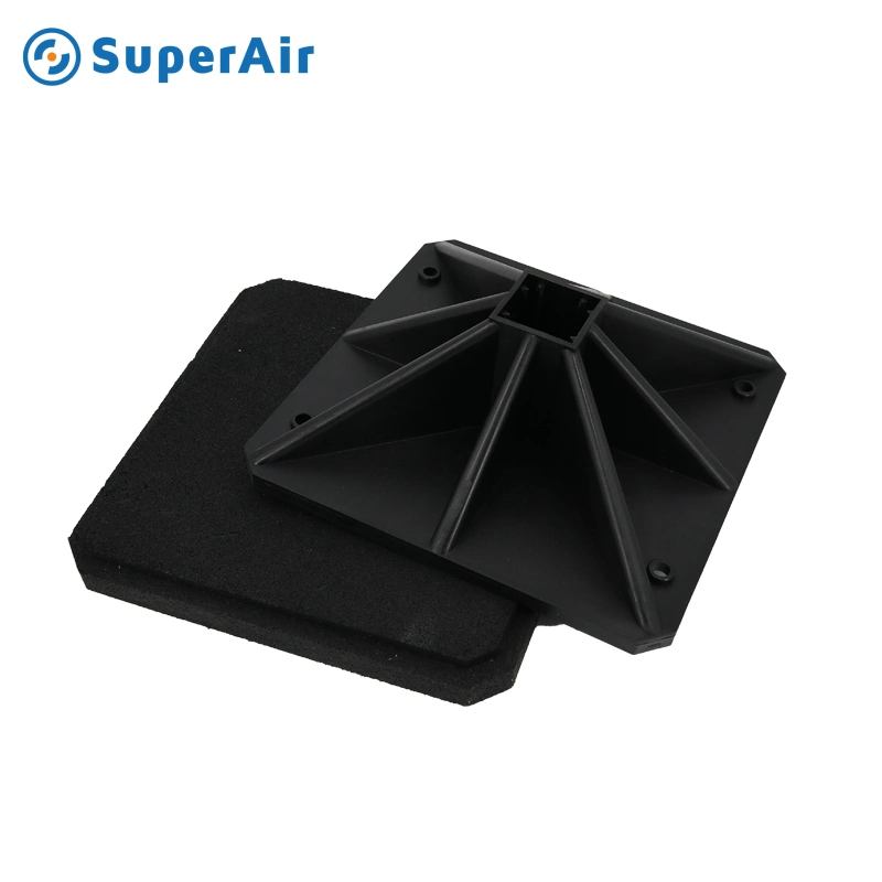 Base Plate HVAC Roof Rubber Parts Pyramidal Big Foot Big Foot Suppliers