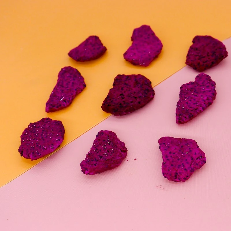 Tjttn Tropical Fruit Freeze Dried Red Dragon Fruit Pitaya Dice