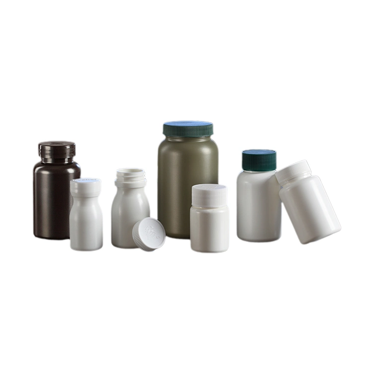 HDPE Bottles Medicine Pill Bottles with Double Color Lid