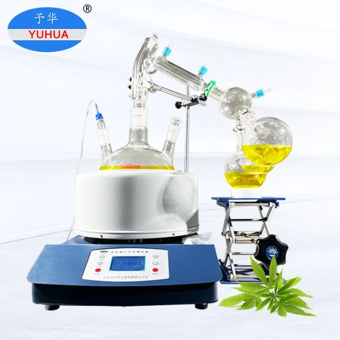 2L 5L Short Path Molecular Distillation Apparatus Industrial Short Path Molecular Distillation Equipment