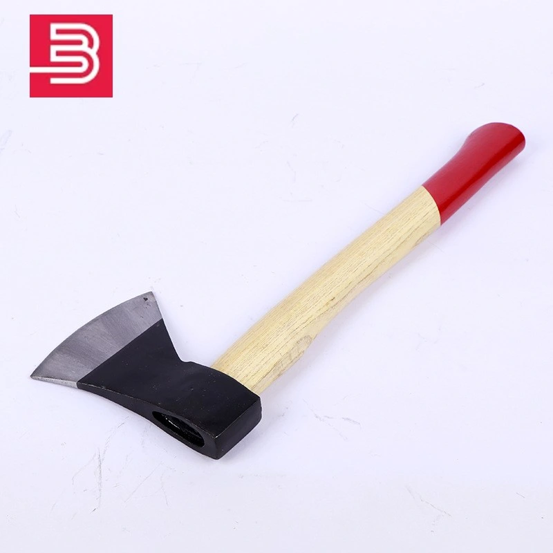 Multi-Purpose Hatchet Broad Felling Working Axe Ax with Curved Fiberglass Handle