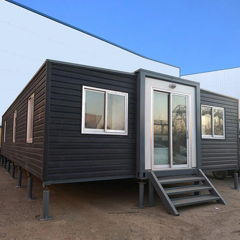 20ft 40ft Tragbare mobile Prefab Home Steel vorgefertigte modulare Gebäude Faltbares erweiterbares Container Haus zum Verkauf