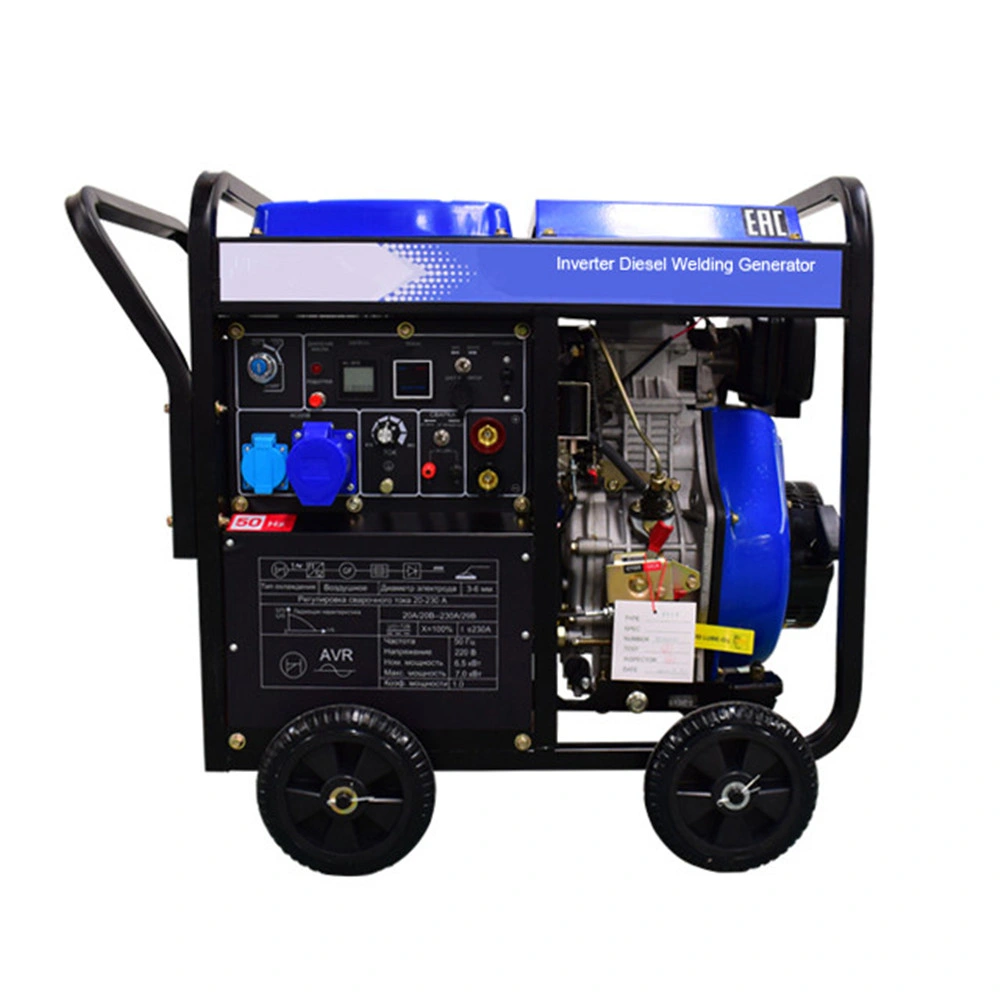 High quality/High cost performance  Inverter Portable Diesel Welding Generator