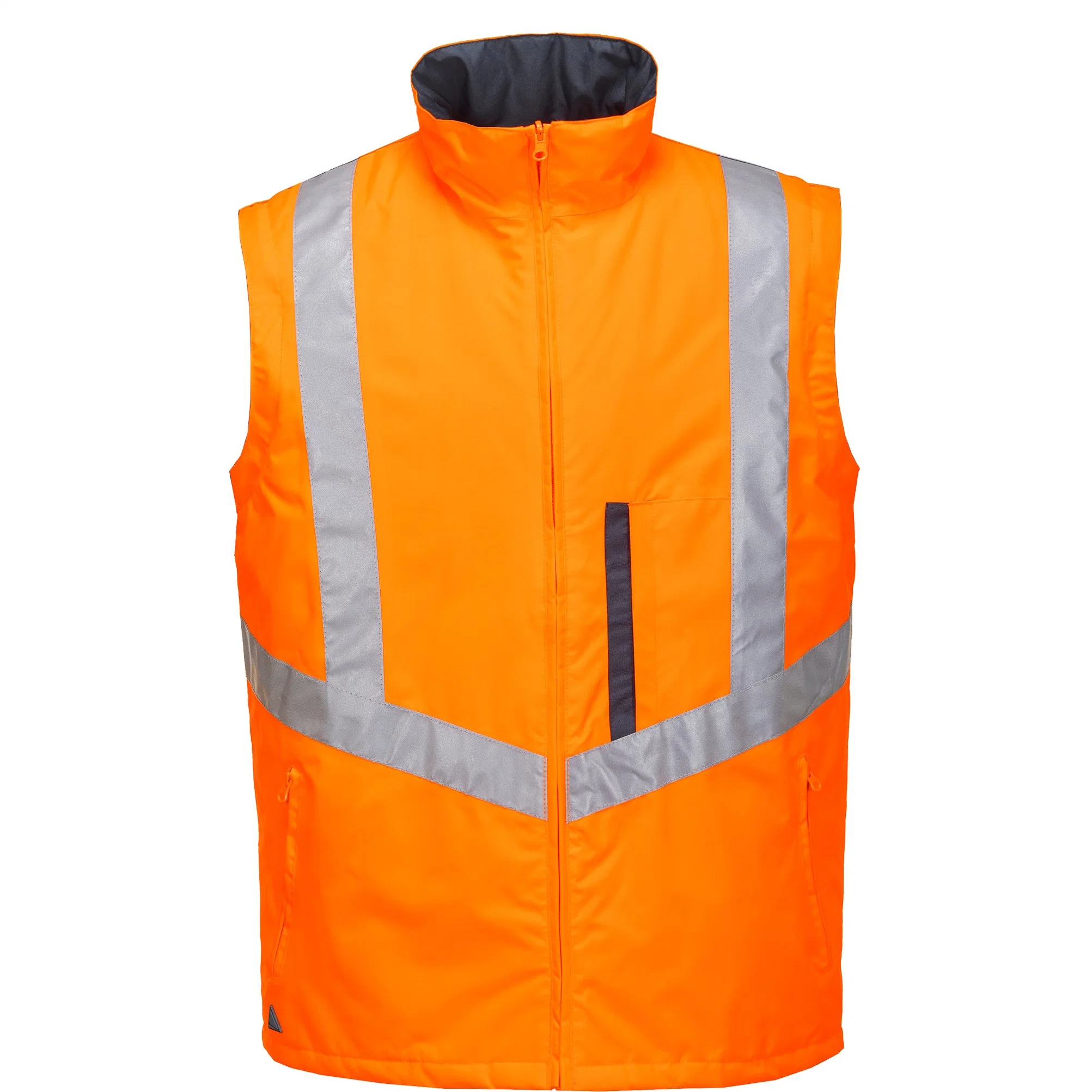 Imperméable manches longues haute visibilité sécurité travail sécurité vêtements de travail réfléchissants Veste