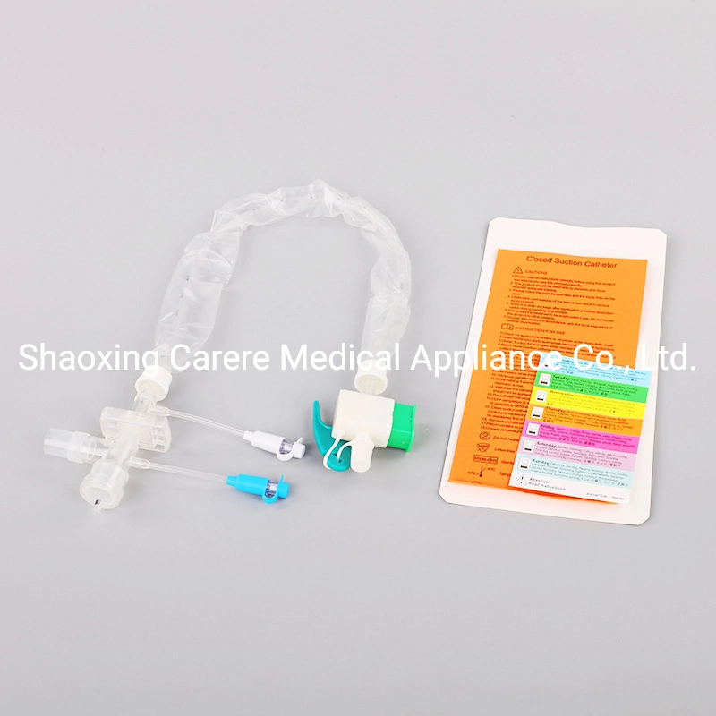 Medical Products Medical Equipment Suppliesoem Hot Selling Adult Children Closed Suction Tube Closed Suction Catheter Suction System Catheter with 24 & 72 Hours