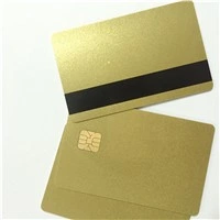 RFID Smart Card Contact Blank PVC IC Card with Hico Magnetic Stripe