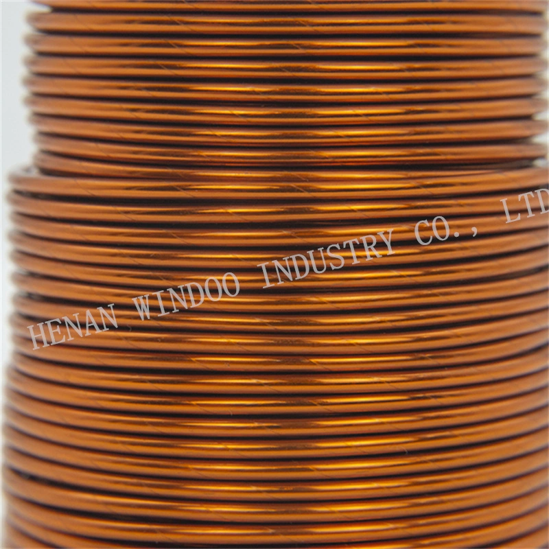 Single Layer Polyesterimide Yarm High Temperature Kapton Wrapped Copper Cable for Coil