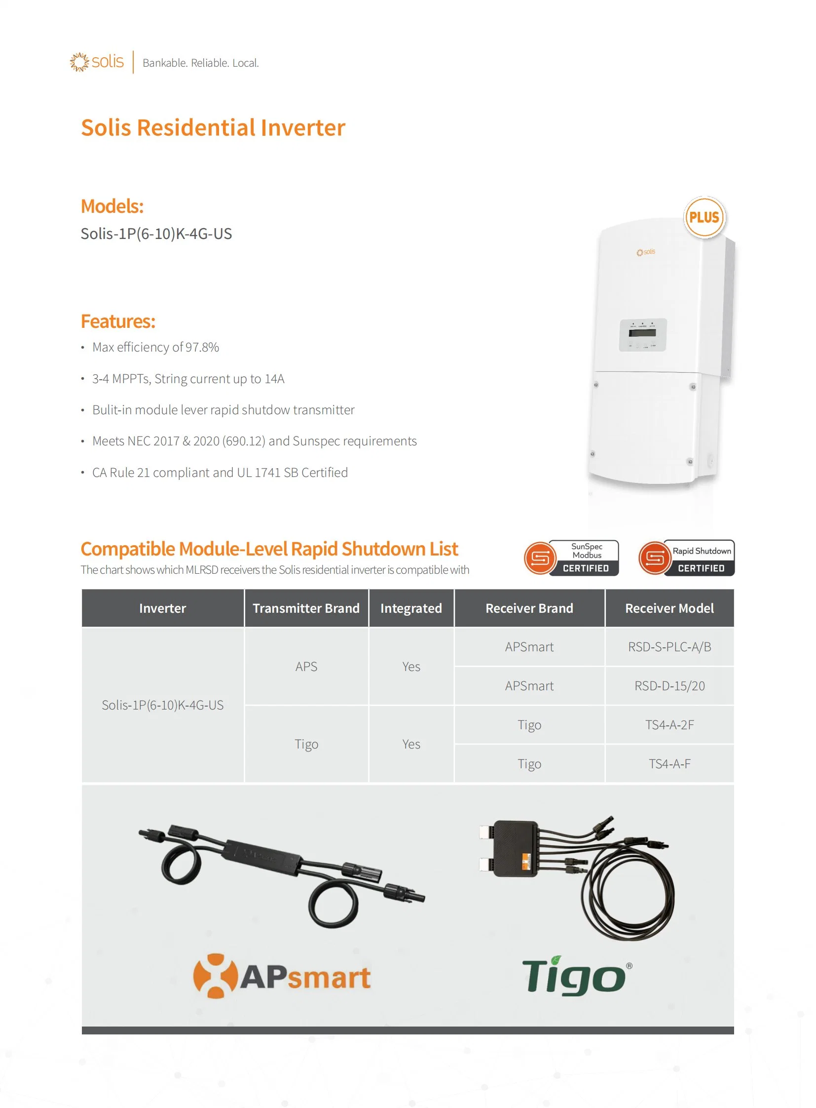 Solis Solar Light Inverter for North American Roofs