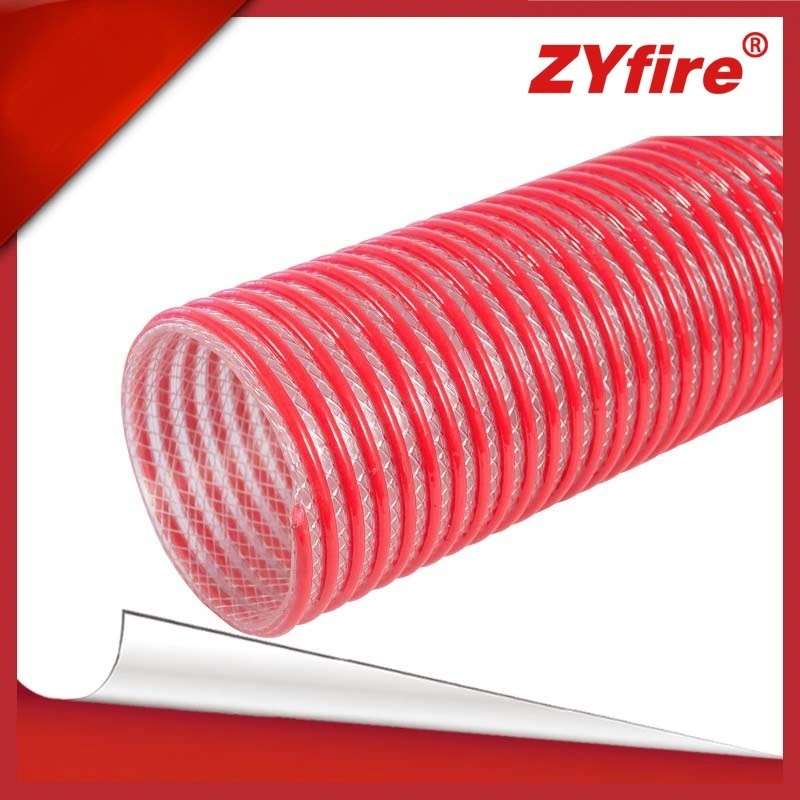 Os fabricantes Zyfire Pesado personalizadas em espiral de PVC a mangueira de sucção de água