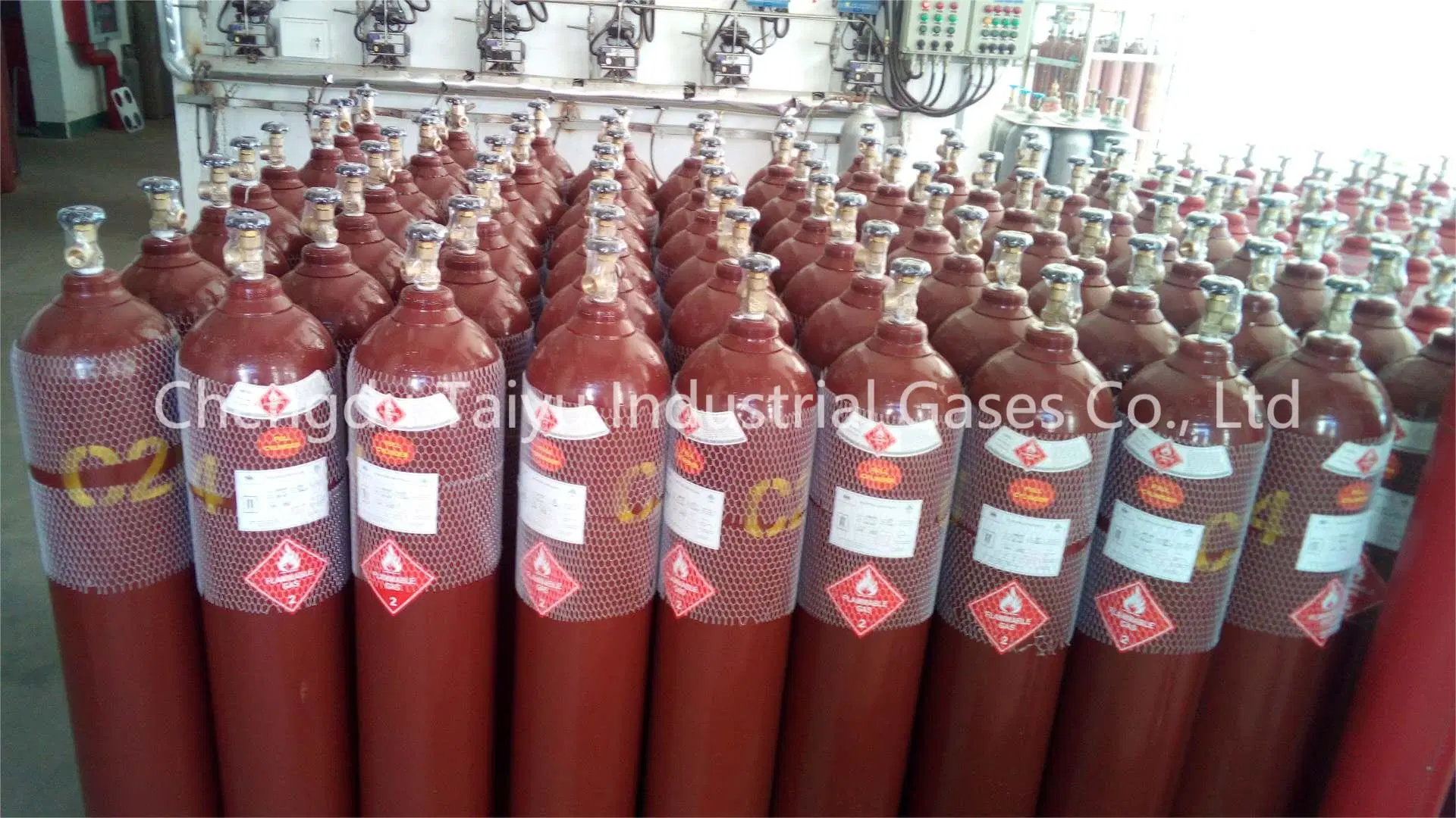 High Purity Industrial Gas 99.95% Purity Ripening Ethylene Gas C2h4 for Sale